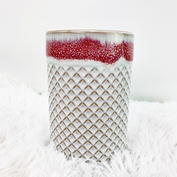 Ceramic Brush Jar Canister Mug Pencil Holder - Picture 1 of 6